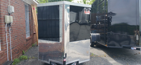 New 2025 Quality Cargo 5X8SA Enclosed Cargo Trailer