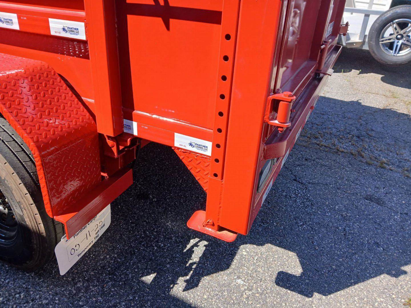 New 2025 PANTHER CARGO 7X12TA 14K TELE DUMP Dump Trailer