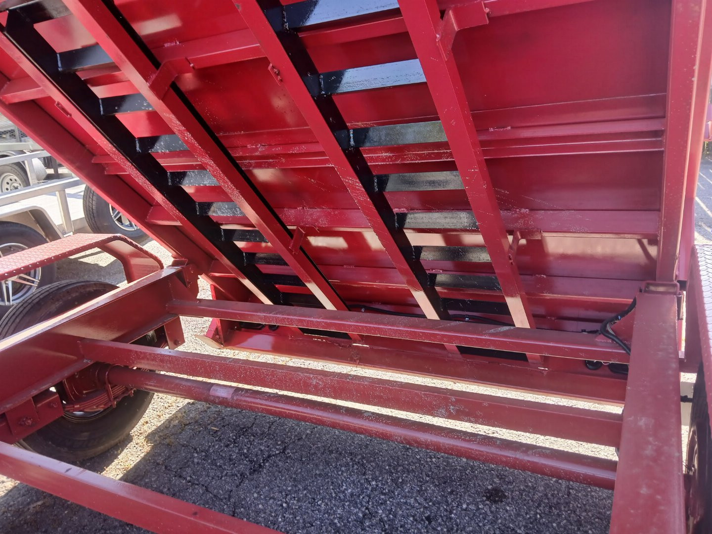 New 2025 PANTHER CARGO 7X12TA 14K TELE DUMP Dump Trailer