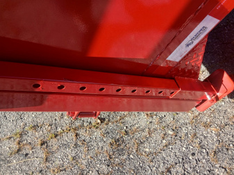 New 2025 PANTHER CARGO 7X12TA 14K TELE DUMP Dump Trailer