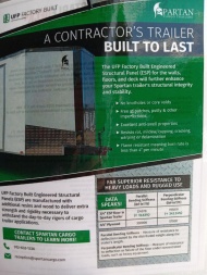 New 2025 Spartan Cargo SP6X12SA Enclosed Cargo Trailer