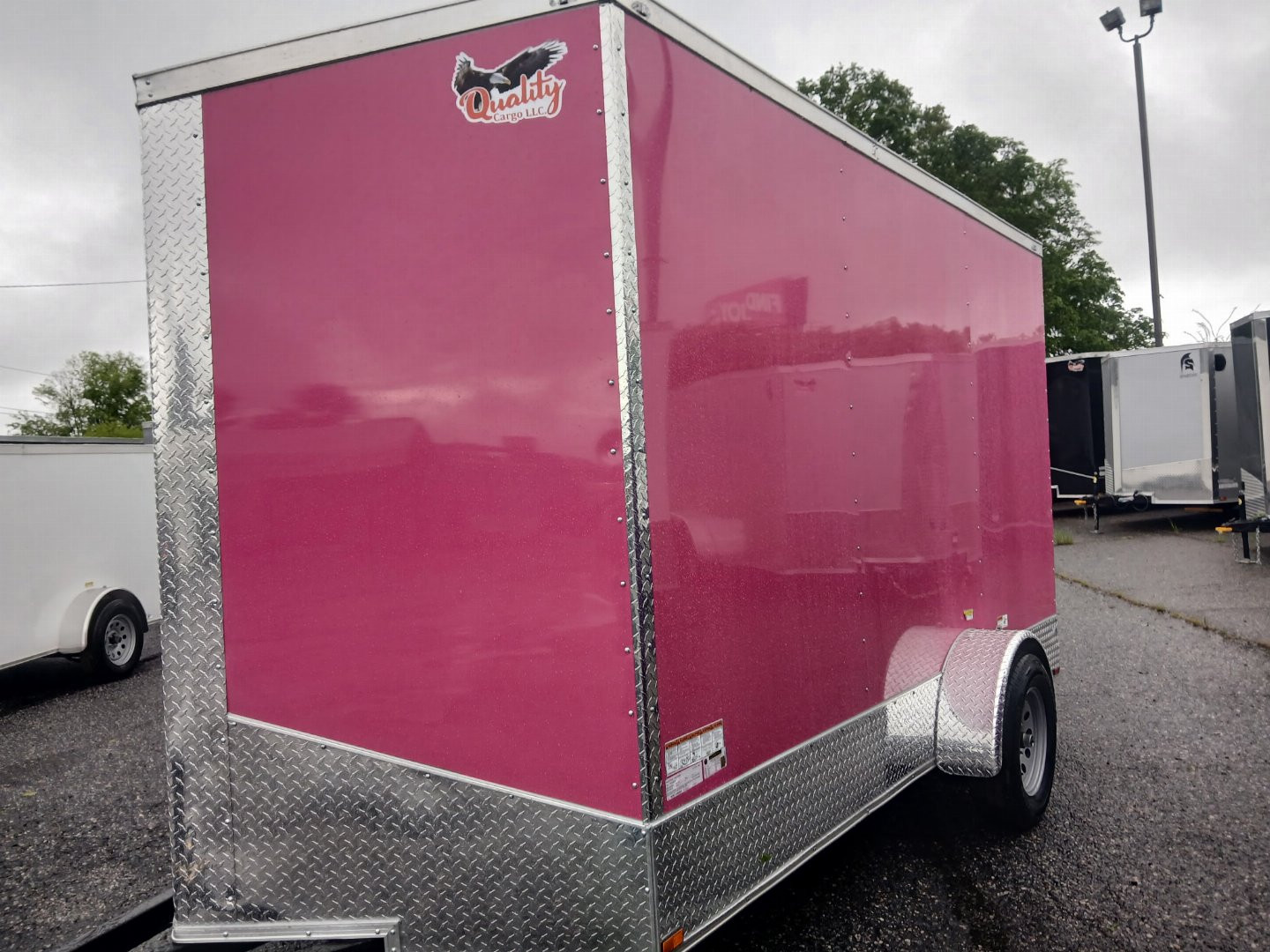 New 2025 Quality Cargo 6X12SA Enclosed Cargo Trailer