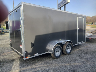 New 2025 QUALITY CARGO 7x16TA Enclosed Cargo Trailer
