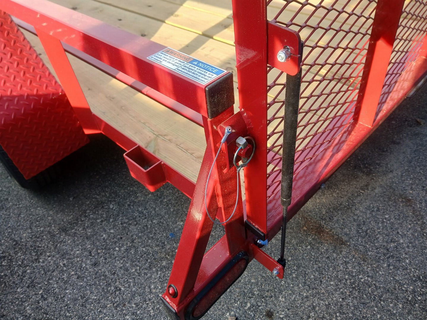 New 2025 ANDERSON MANUFACTURING LST 6X14TA Utility Trailer