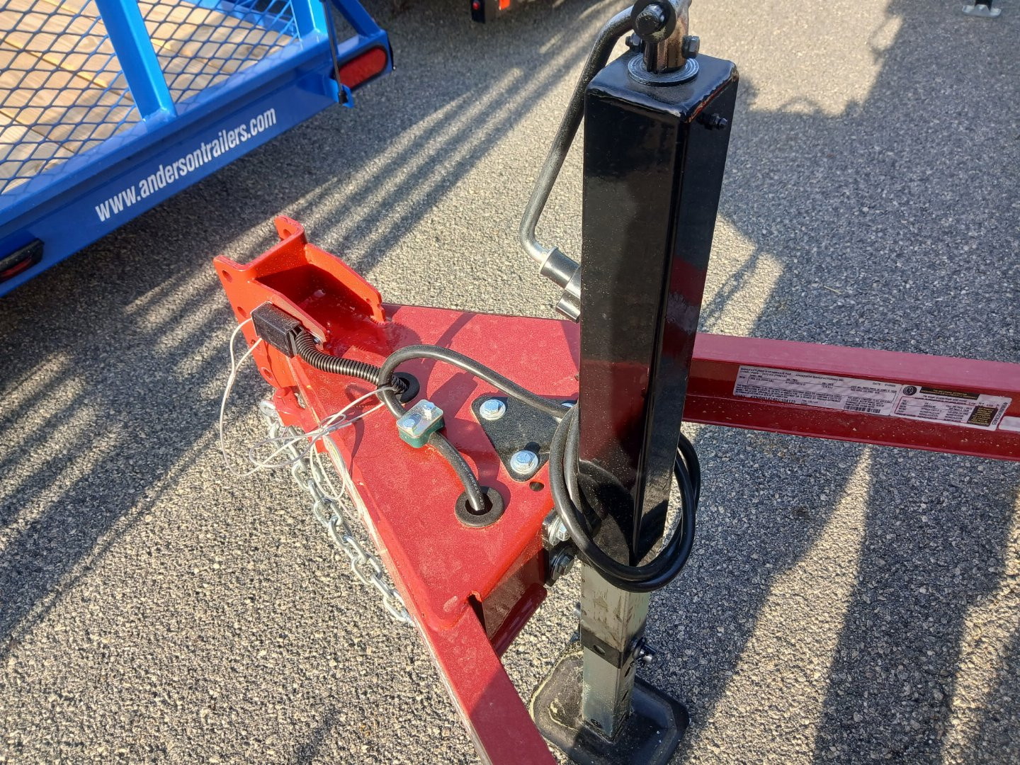 New 2025 ANDERSON MANUFACTURING LST 6X14TA Utility Trailer