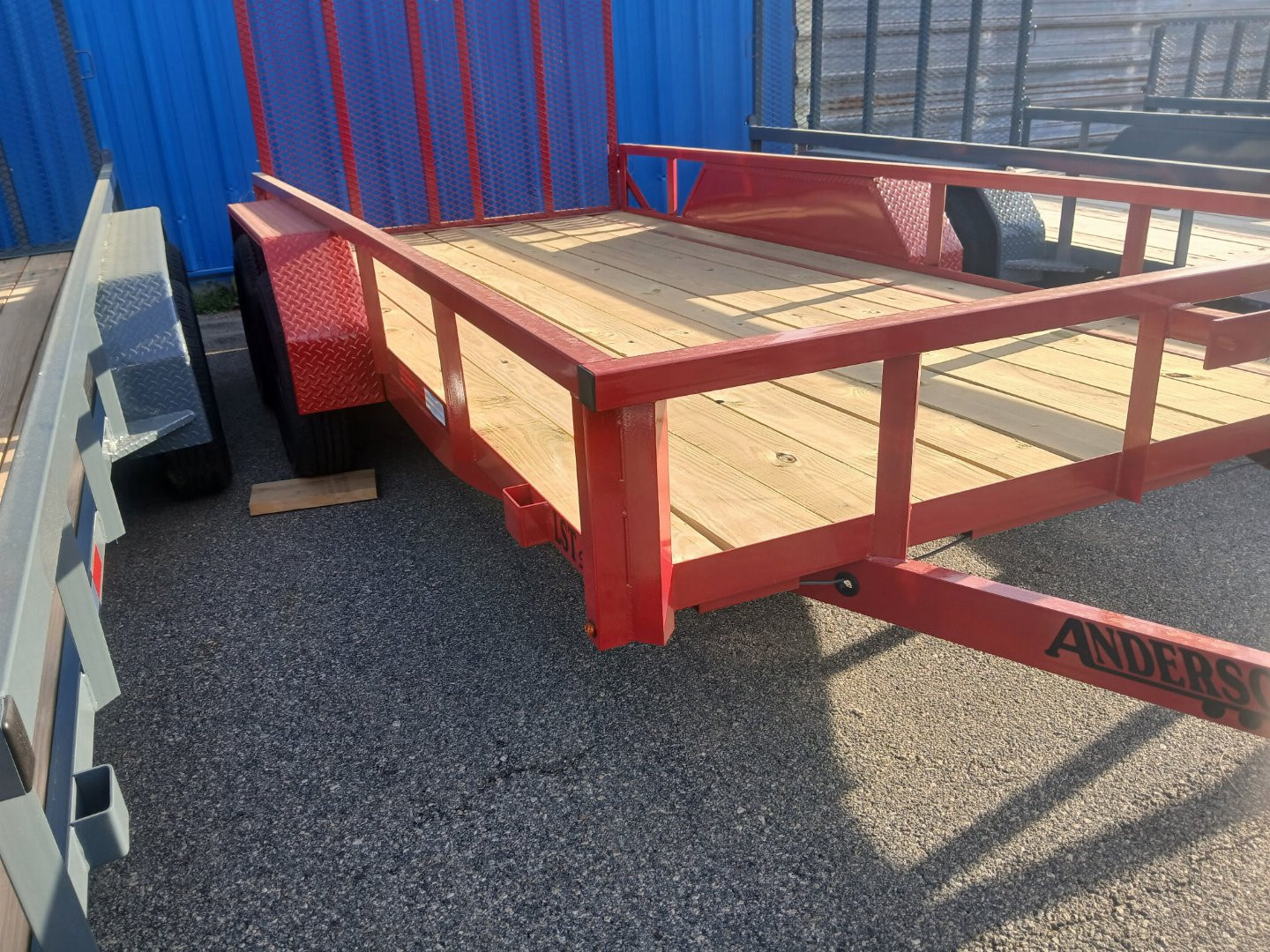 New 2025 ANDERSON MANUFACTURING LST 6X14TA Utility Trailer