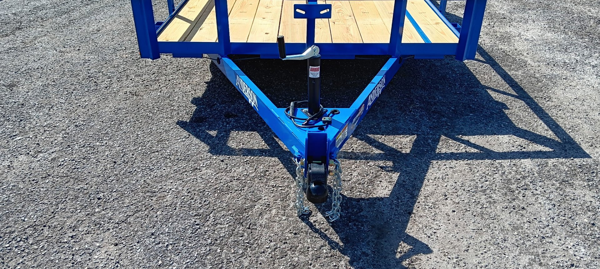 New 2025 ANDERSON MANUFACTURING LS 6X14SA Utility Trailer