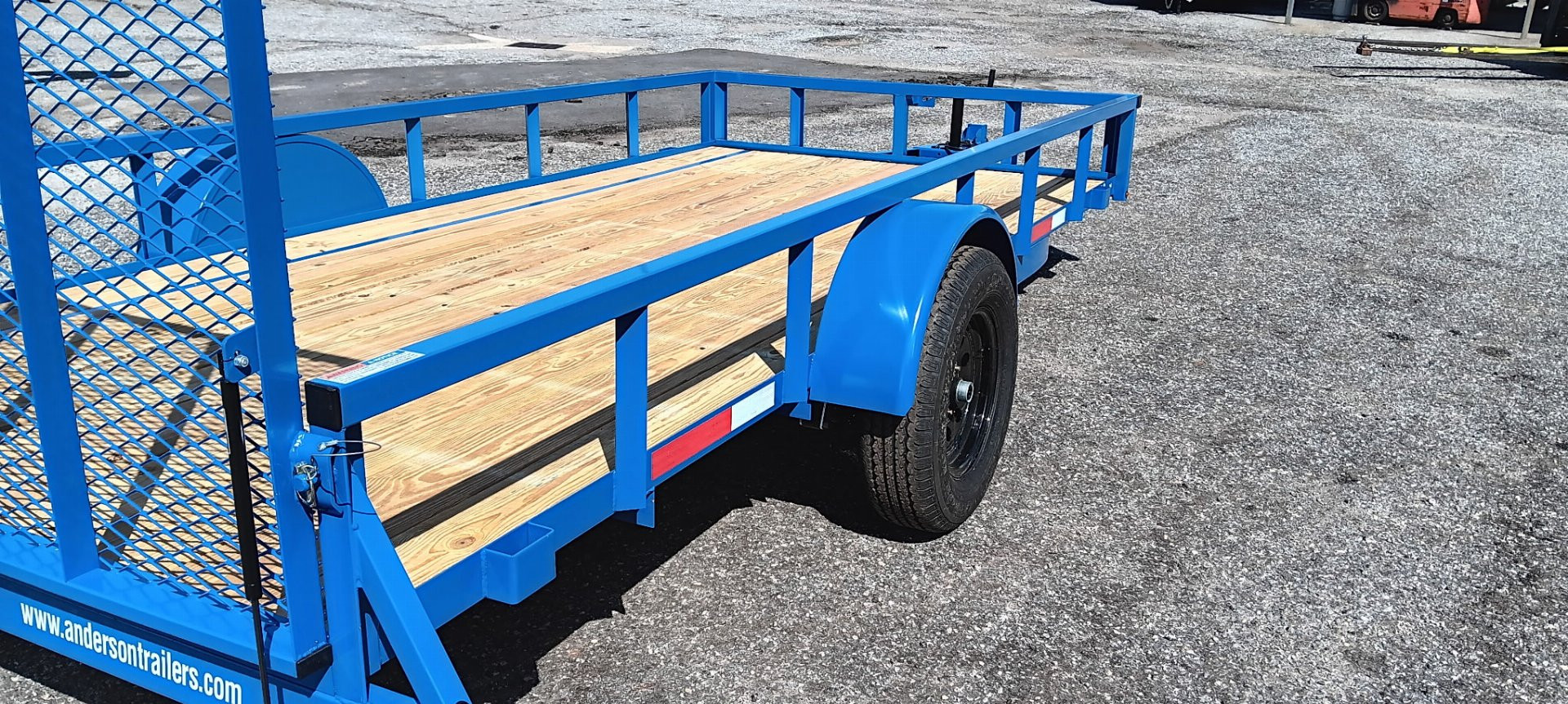 New 2025 ANDERSON MANUFACTURING LS 6X14SA Utility Trailer