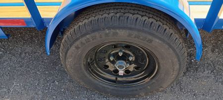 New 2025 ANDERSON MANUFACTURING LS 6X14SA Utility Trailer