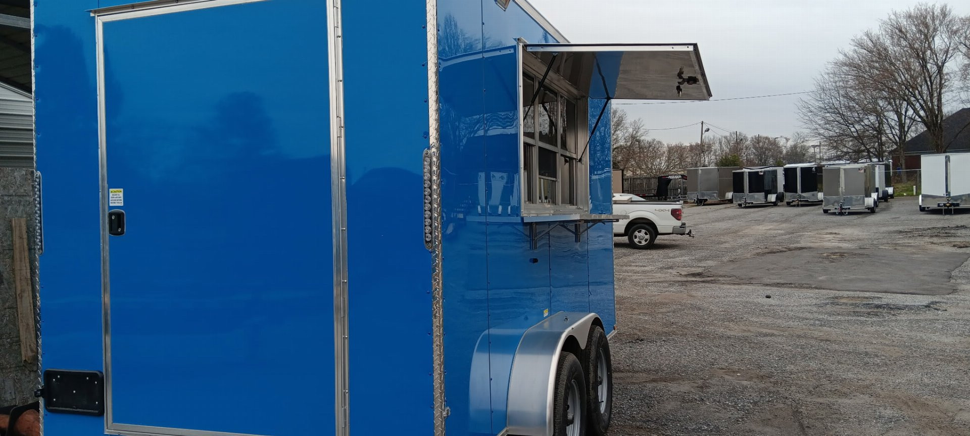 New 2025 Quality Cargo 7X14TA CONCESSION TRAILER