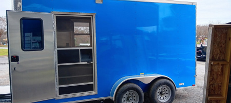 New 2025 Quality Cargo 7X14TA CONCESSION TRAILER