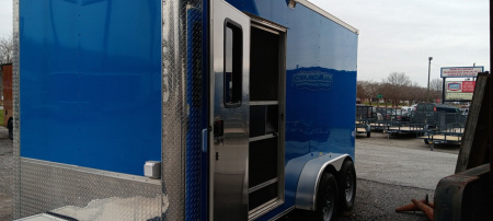 New 2025 Quality Cargo 7X14TA CONCESSION TRAILER