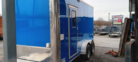 New 2025 Quality Cargo 7X14TA CONCESSION TRAILER