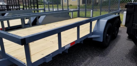 New 2025 GPS TRAILERS GTT 6X14TA 7K Utility Trailer