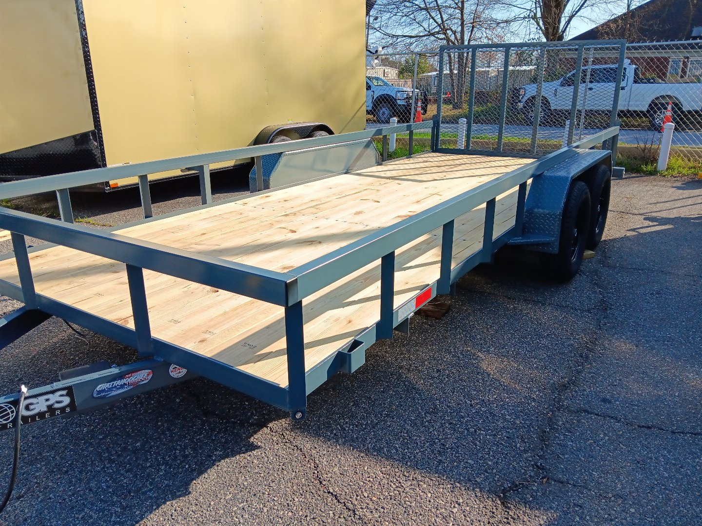 New 2025 GPS TRAILERS GTT 7X18TA 7K Utility Trailer