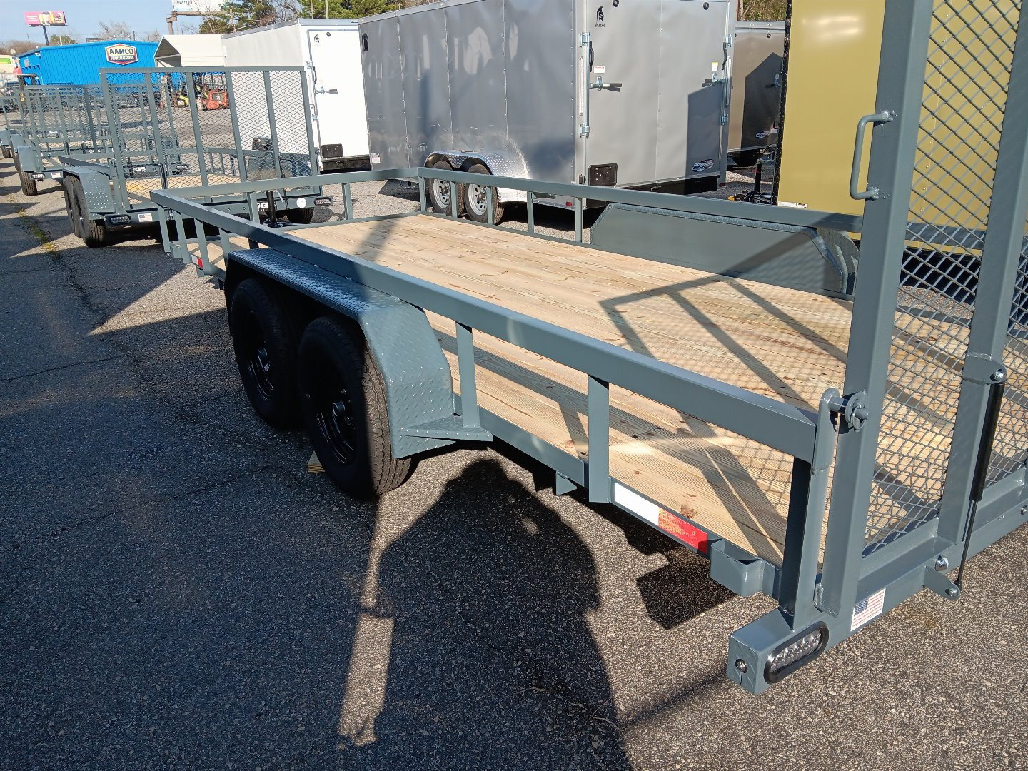 New 2025 GPS TRAILERS GTT 7X18TA 7K Utility Trailer