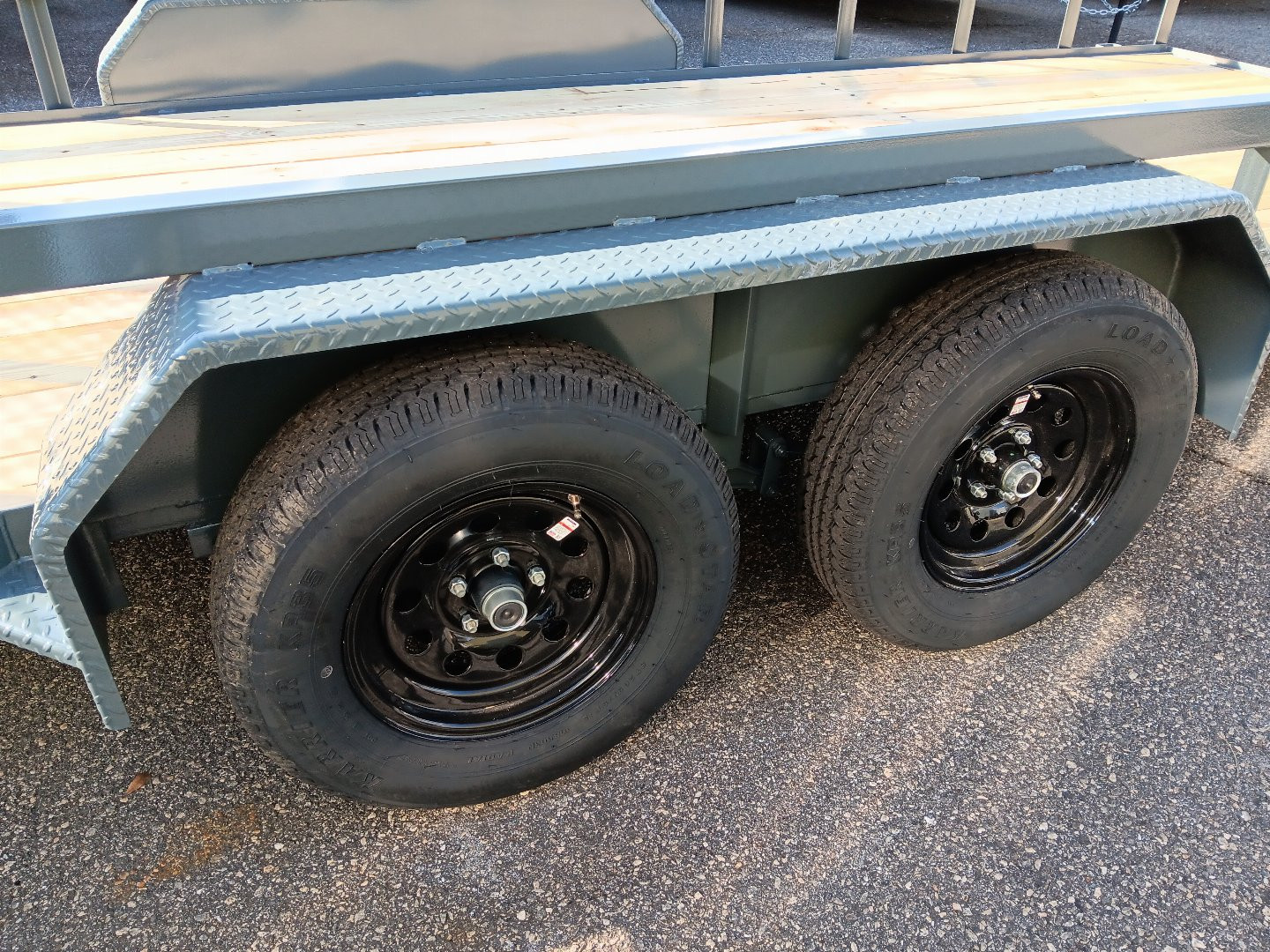 New 2025 GPS TRAILERS GTT 7X18TA 7K Utility Trailer