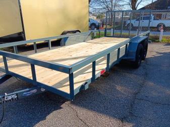 New 2025 GPS TRAILERS GTT 7X18TA 7K Utility Trailer