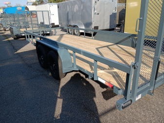 New 2025 GPS TRAILERS GTT 7X18TA 7K Utility Trailer