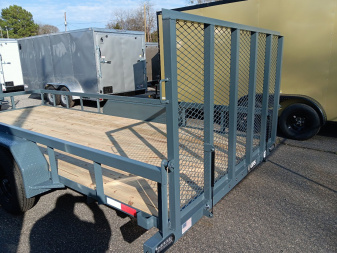 New 2025 GPS TRAILERS GTT 7X18TA 7K Utility Trailer
