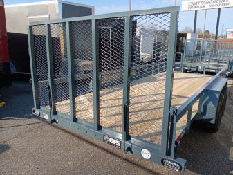 New 2025 GPS TRAILERS GTT 7X18TA 7K Utility Trailer