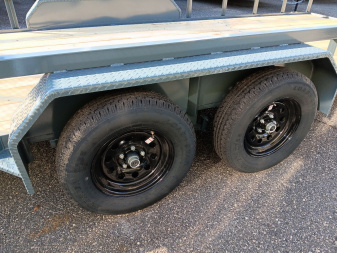 New 2025 GPS TRAILERS GTT 7X18TA 7K Utility Trailer
