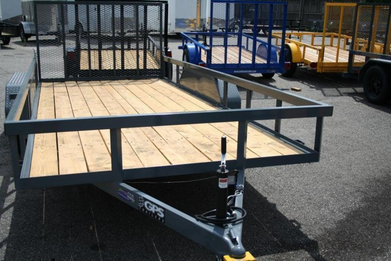 New 2025 GPS Trailers GTT 7X16TA 7K Utility Trailer