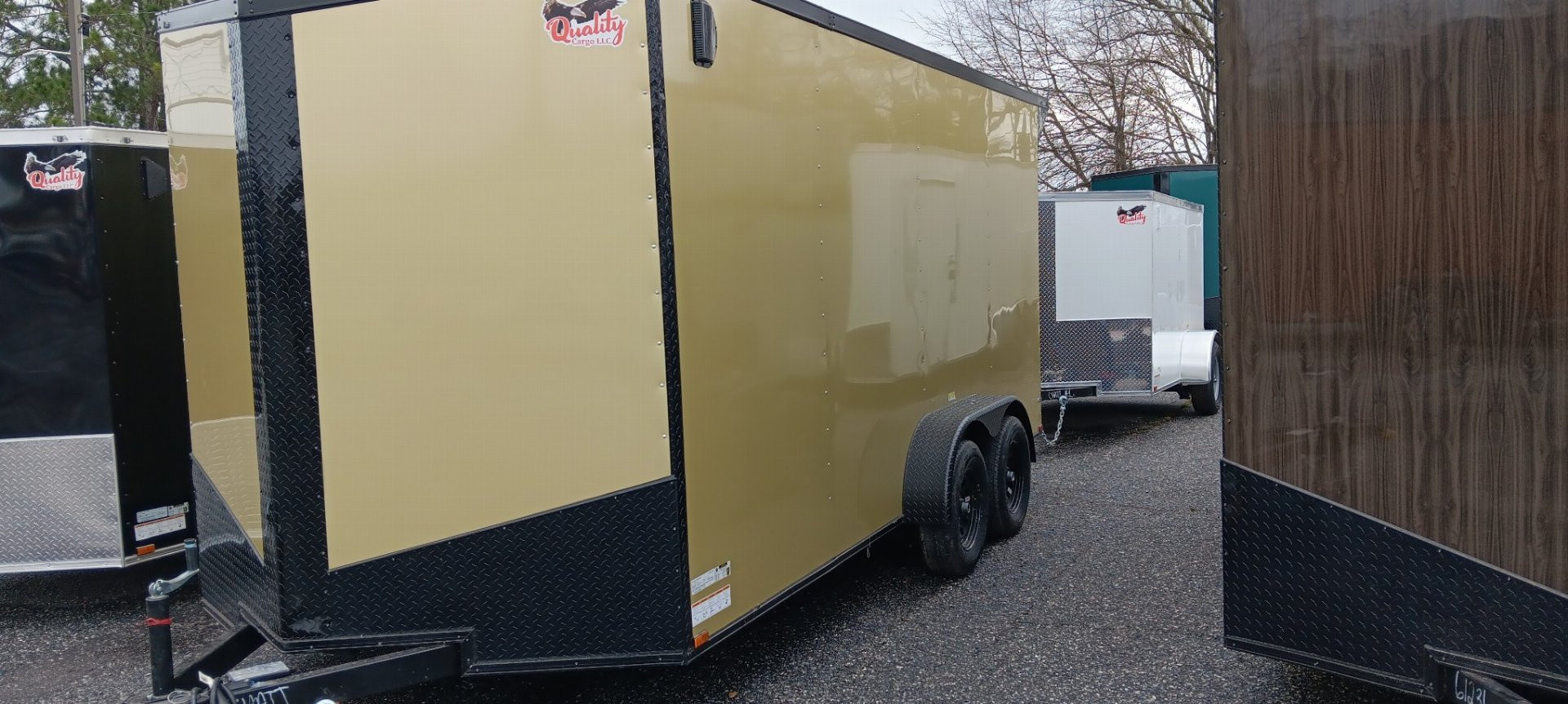 New 2025 Quality Cargo 7X16TA Enclosed Cargo Trailer