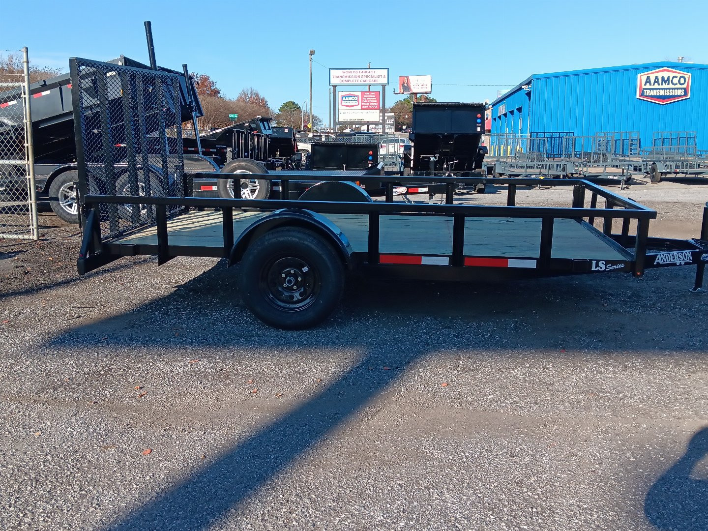 New 2025 ANDERSON MANUFACTURING LS 6X12SA Utility Trailer