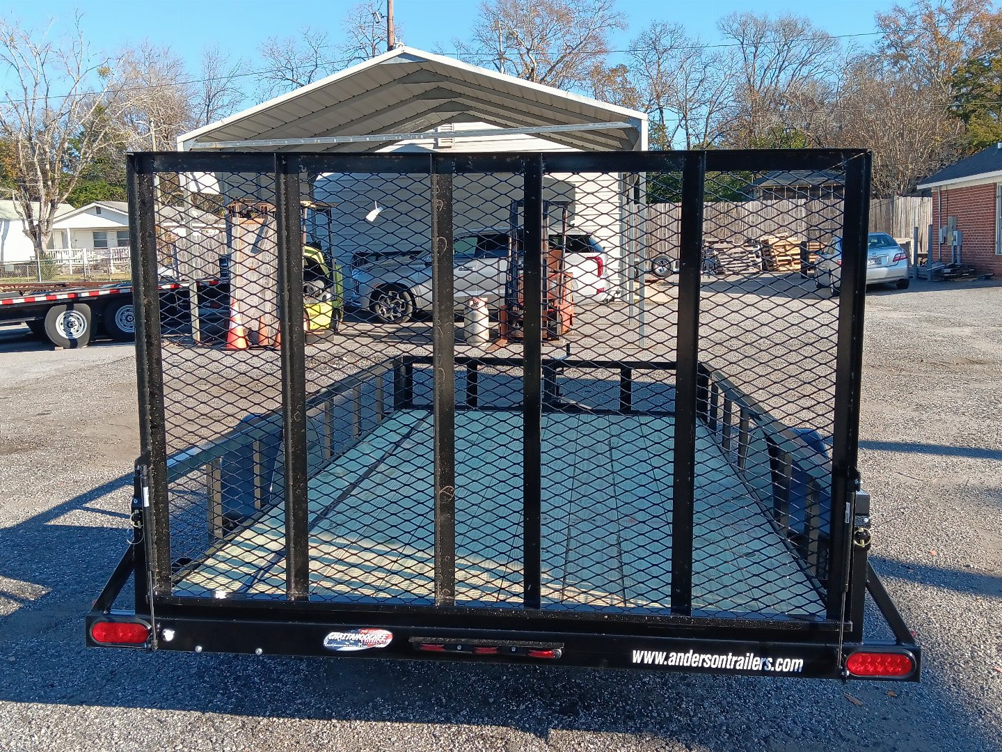 New 2025 ANDERSON MANUFACTURING LS 6X12SA Utility Trailer