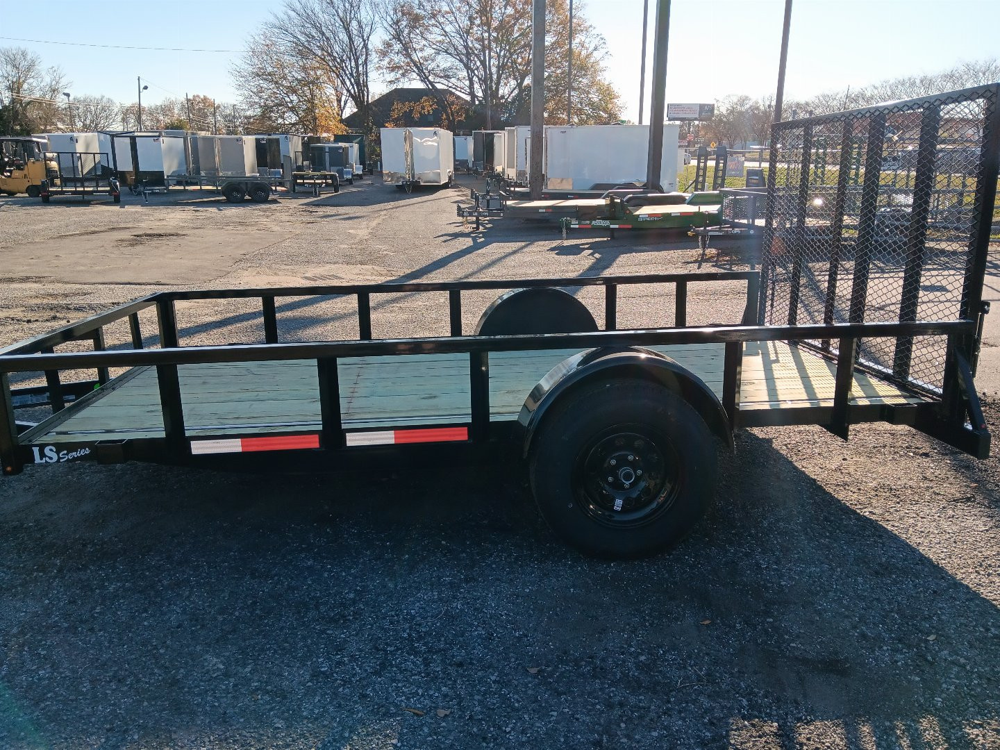 New 2025 ANDERSON MANUFACTURING LS 6X12SA Utility Trailer