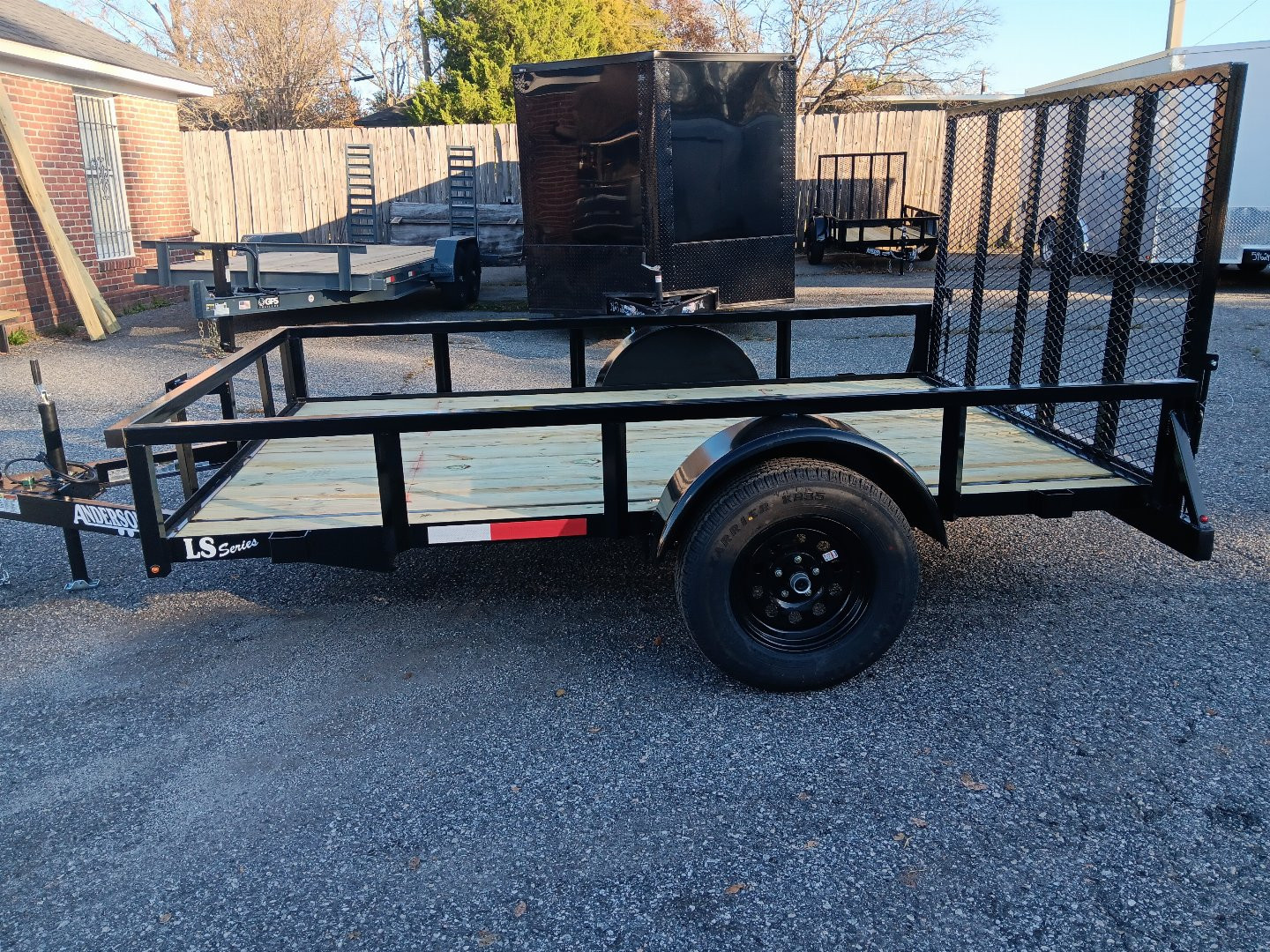 New 2025 ANDERSON MANUFACTURING LS 6X10SA Utility Trailer