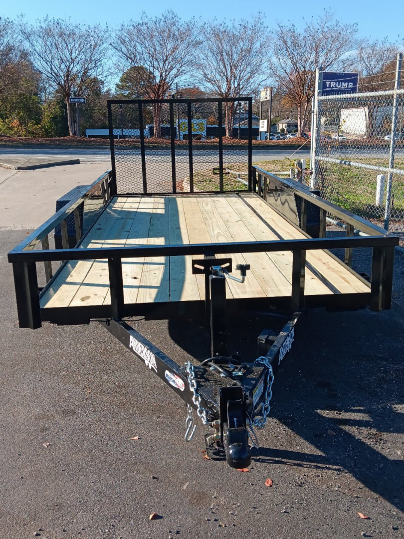 New 2025 ANDERSON MANUFACTURING LST 6X16TA Utility Trailer