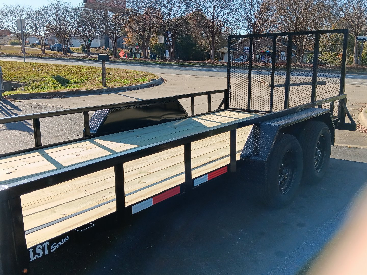 New 2025 ANDERSON MANUFACTURING LST 6X16TA Utility Trailer