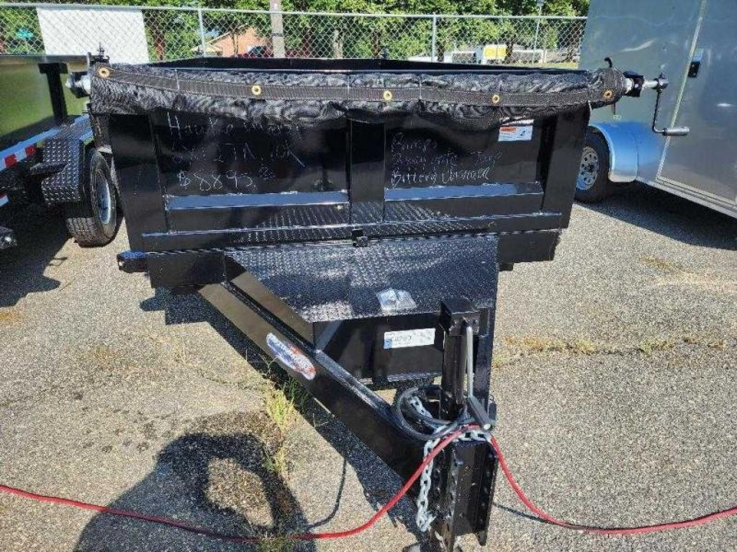 New 2025 HAWKE TRAILERS 6X12TA 10K Low Profile Dump Trailer