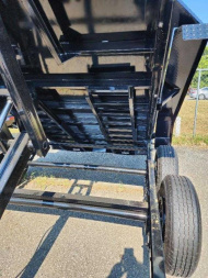 New 2025 HAWKE TRAILERS 6X12TA 10K Low Profile Dump Trailer