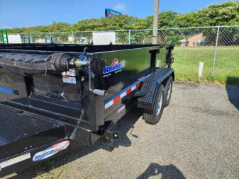 New 2025 HAWKE TRAILERS 6X12TA 10K Low Profile Dump Trailer