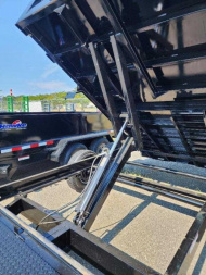 New 2025 HAWKE TRAILERS 6X12TA 10K Low Profile Dump Trailer