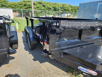 New 2025 HAWKE TRAILERS 6X12TA 10K Low Profile Dump Trailer