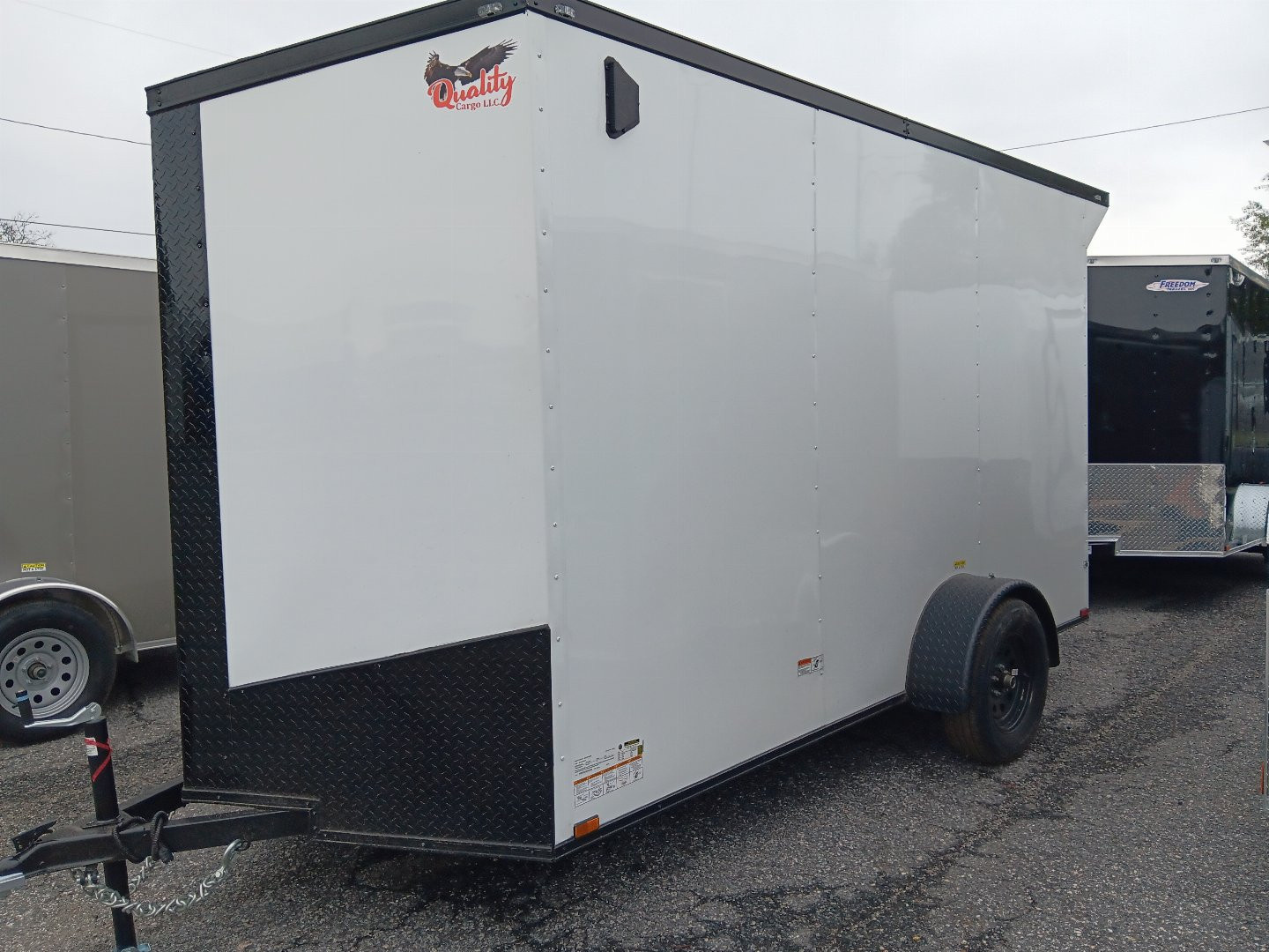 New 2025 Quality Cargo 6X12SA Enclosed Cargo Trailer