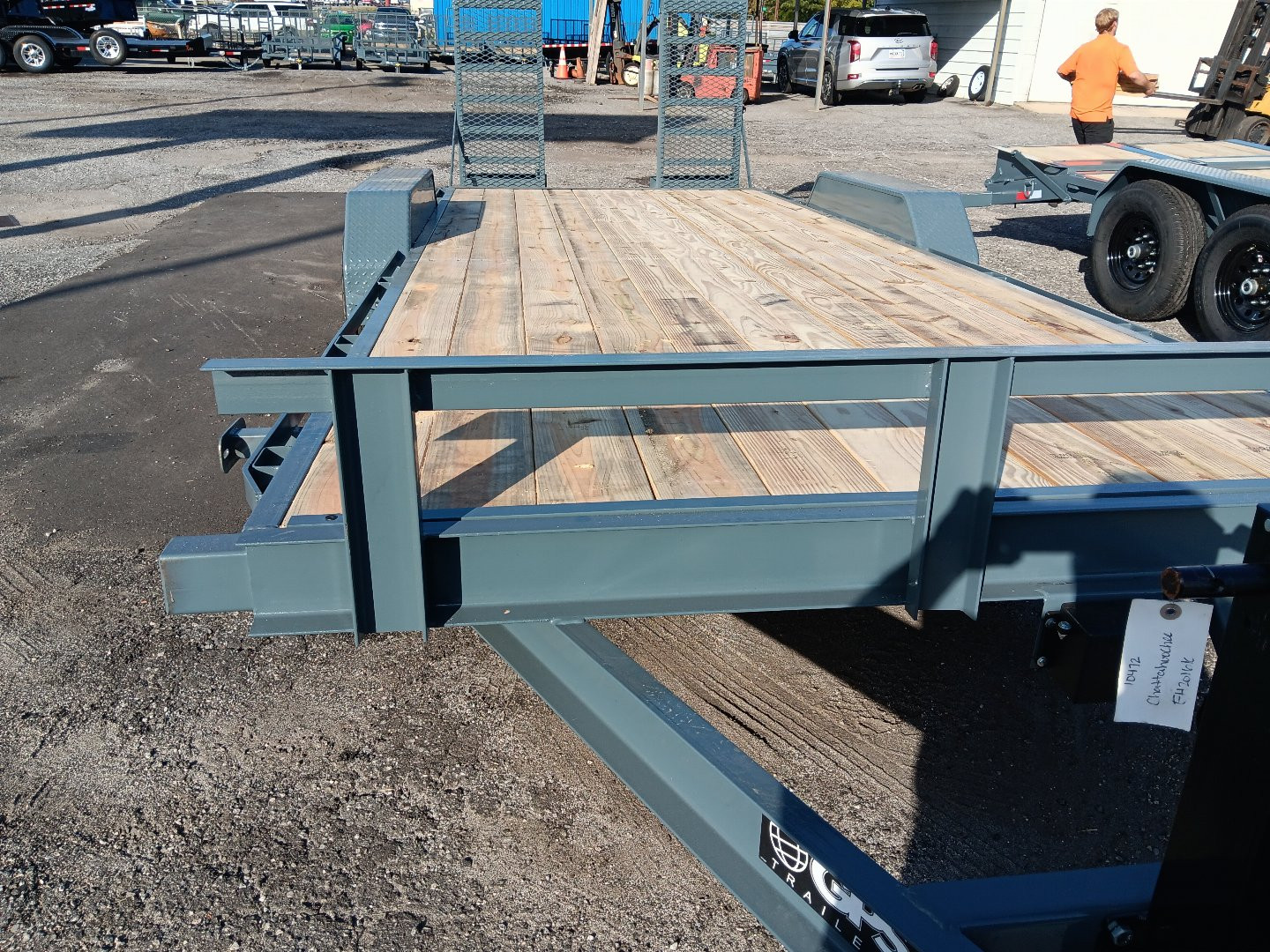 New 2025 GPS Trailers EH 7X20TA 16K Equipment Trailer