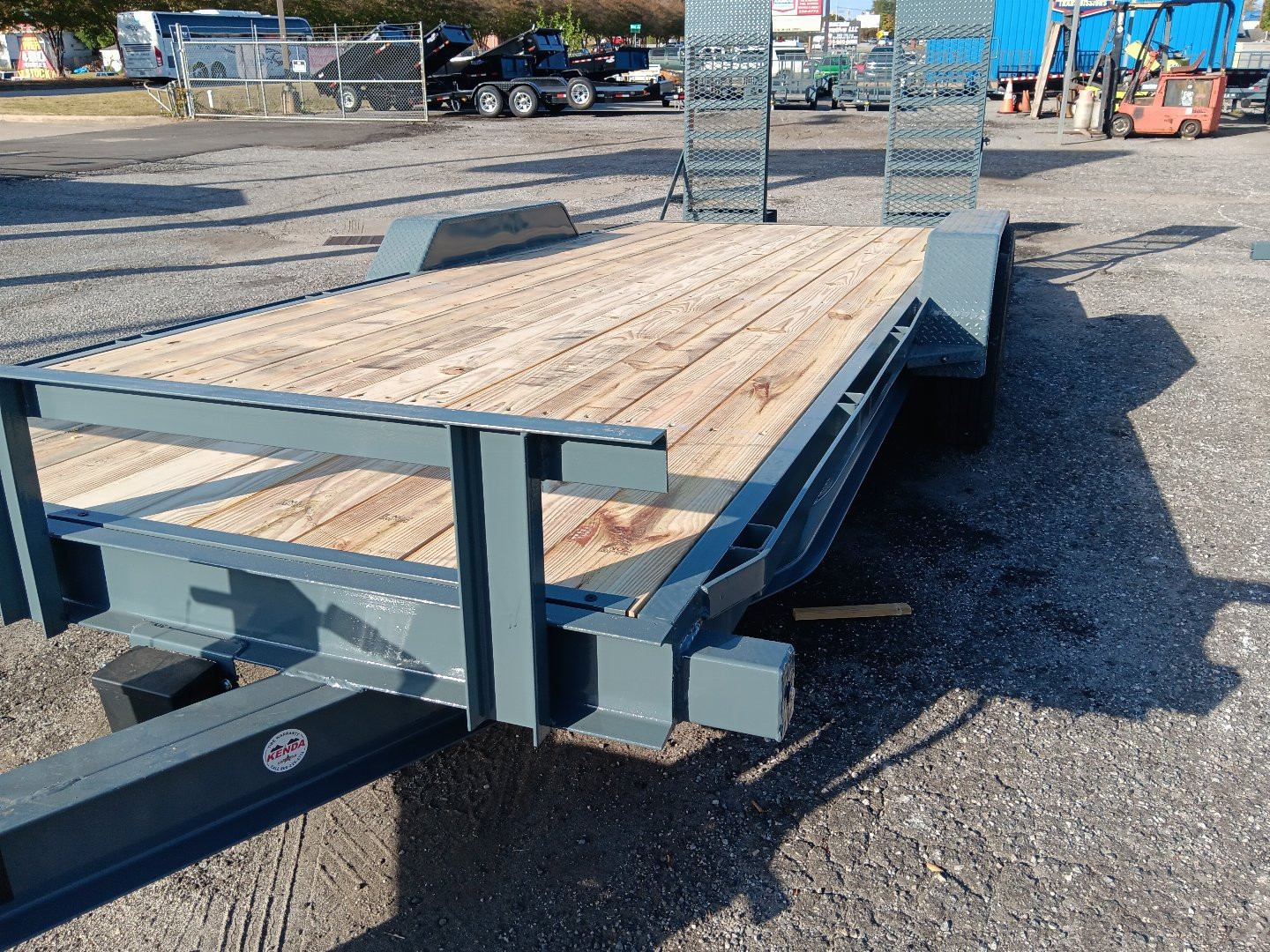 New 2025 GPS Trailers EH 7X20TA 16K Equipment Trailer