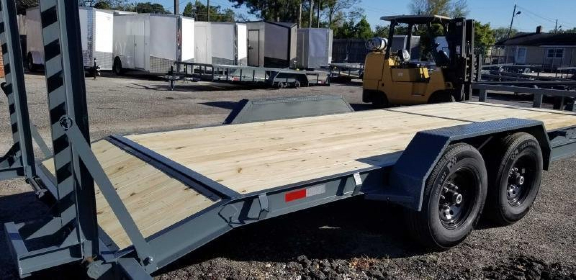 New 2025 GPS Trailers EH 7X20TA 14K Equipment Trailer