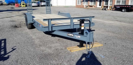 New 2025 GPS Trailers EH 7X20TA 14K Equipment Trailer