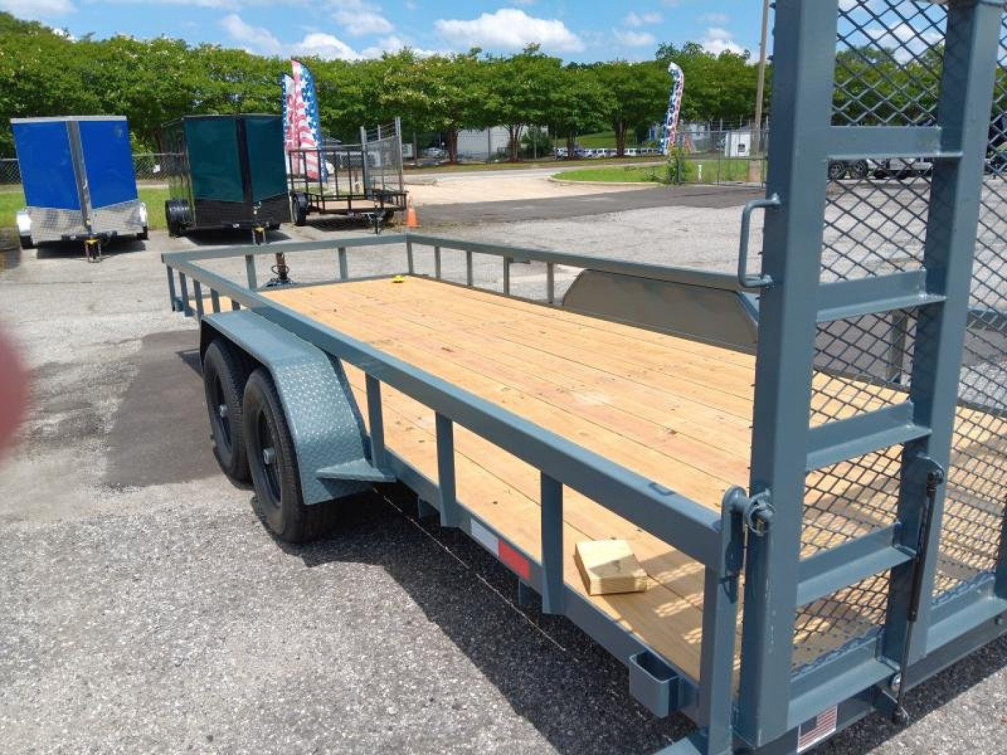 New 2025 GPS TRAILERS GTT 7X20TA 10K Utility Trailer