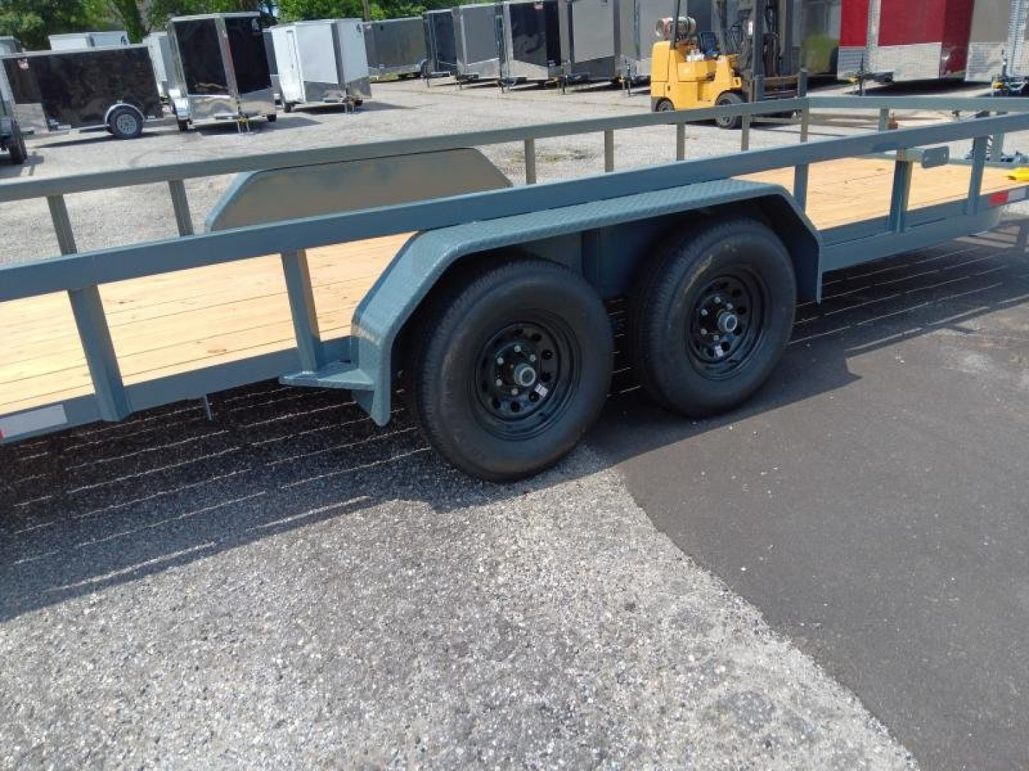 New 2025 GPS TRAILERS GTT 7X20TA 10K Utility Trailer