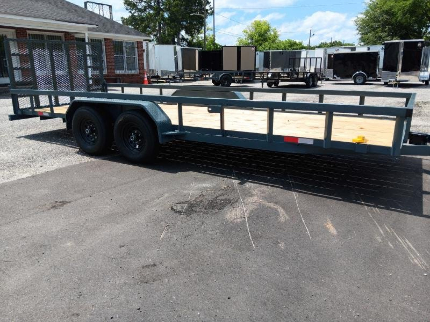 New 2025 GPS TRAILERS GTT 7X20TA 10K Utility Trailer