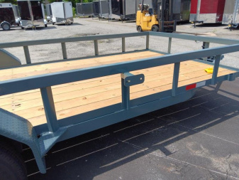 New 2025 GPS TRAILERS GTT 7X20TA 10K Utility Trailer