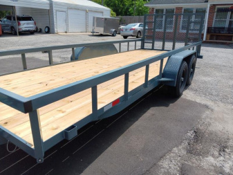 New 2025 GPS TRAILERS GTT 7X20TA 10K Utility Trailer