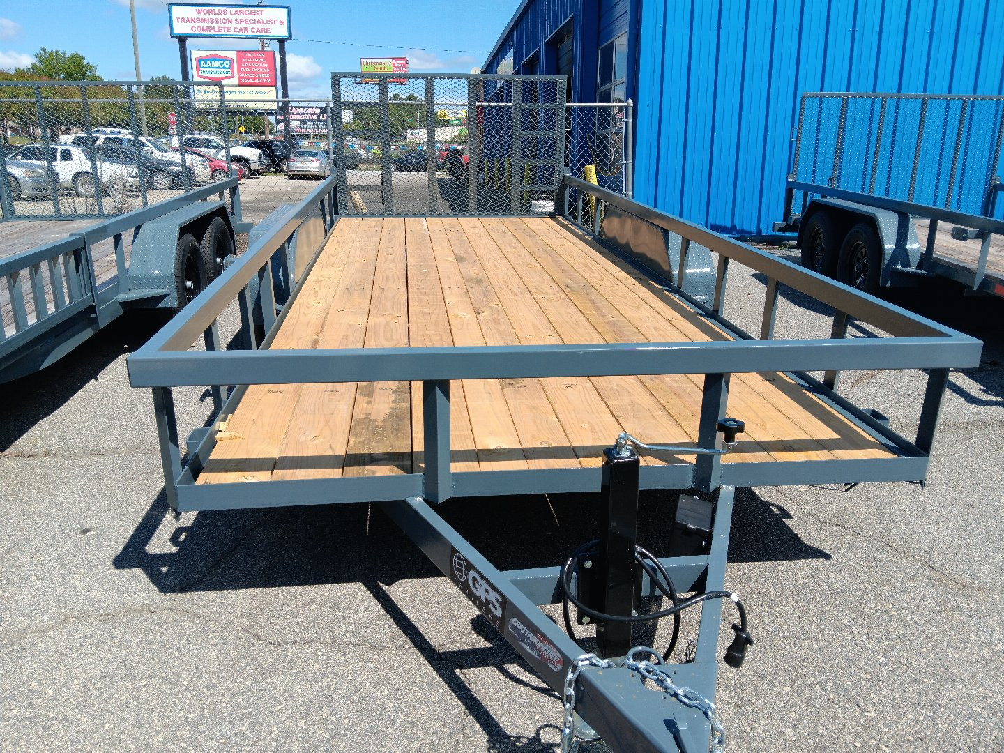 New 2025 GPS TRAILERS GTT 7X18TA 10K Utility Trailer